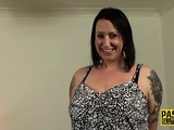 Submissive milf throats