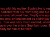 step Mom gifts her ass on his birthday